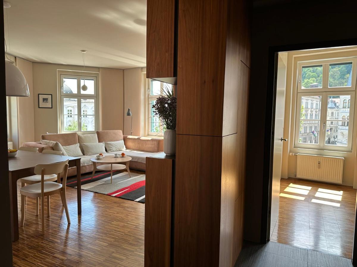 Ferienwohnung Triple Bridge Laibach Exterior foto